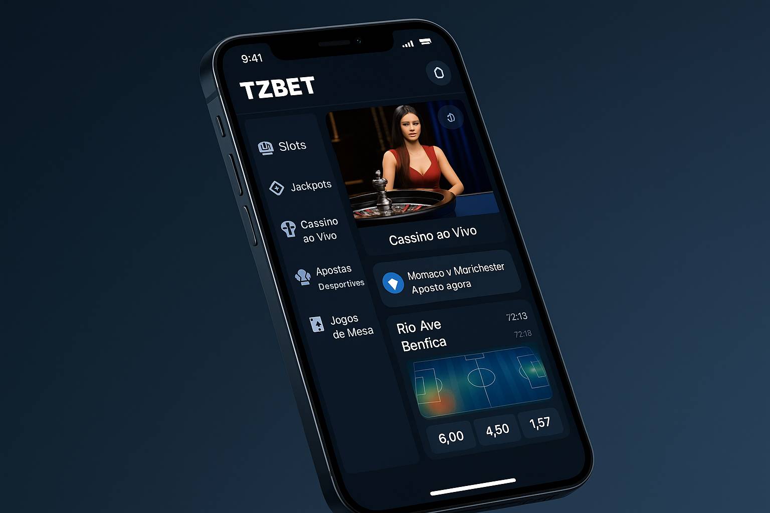 Baixar o TZBETCassino App