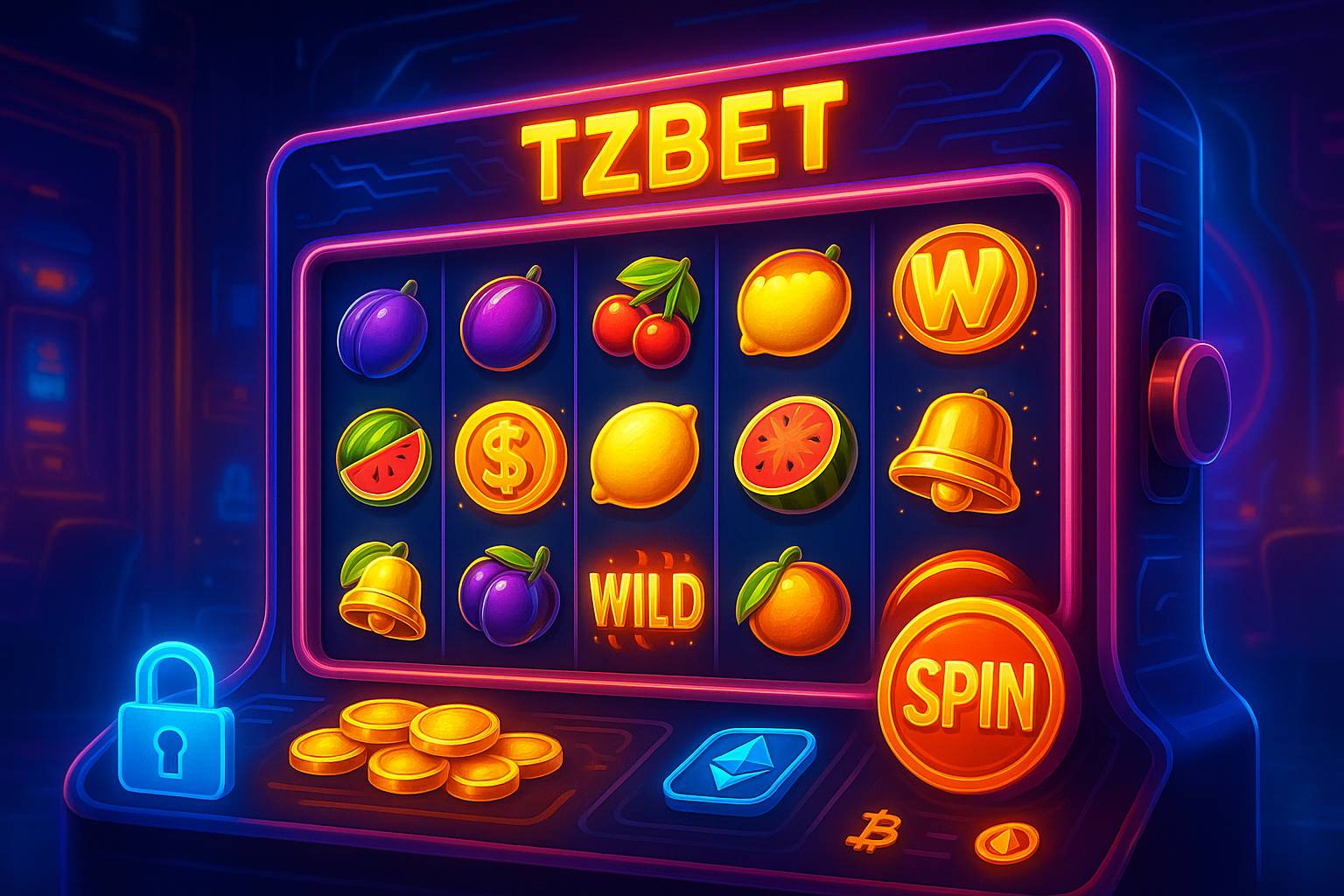 Jogos de Slot no Casino Online TZBET